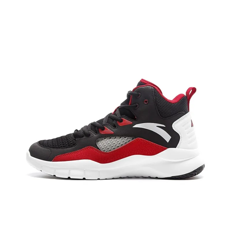 Anta Star Trail 4 Shock Absorbers Slip Resistant, Abrasion Resistant, Breathable High Top Basketball Shoes Men's-0