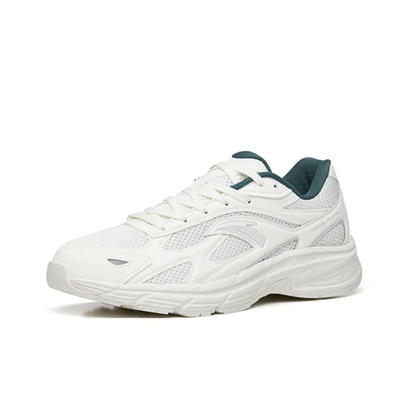 Anta AT953 Low Top Sports Casual Shoes Men's White Green-2