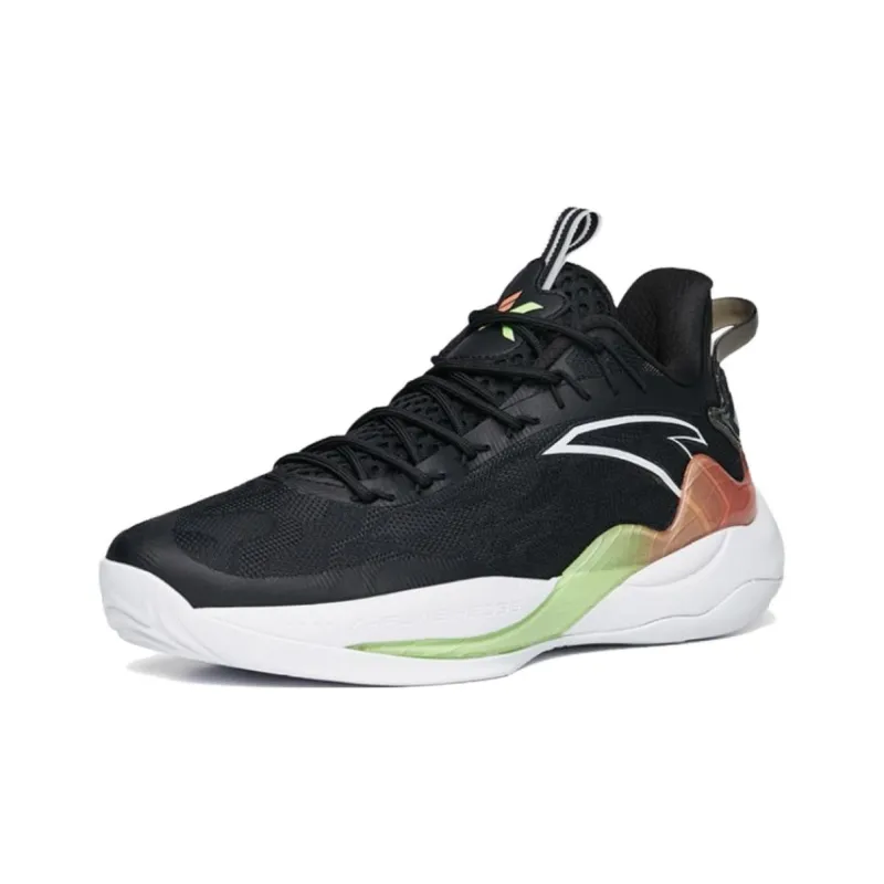 Anta Mountain 2 Low Top Performance Basketball Shoes Men's Black-1