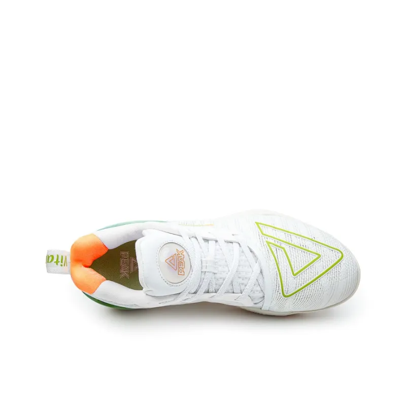PEAK State Maximums Trigonometric 3.0 Basketball Shoes Men Low Top Baymax/Bean Sprout Green-2