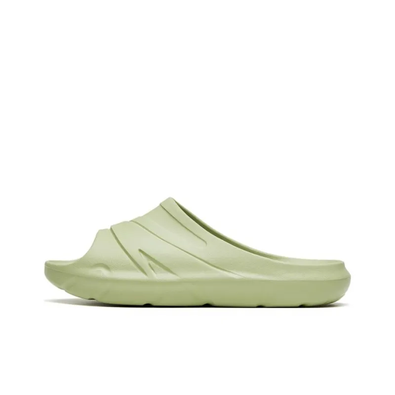 Anta C37 Series Slide Slippers Men's Green-0