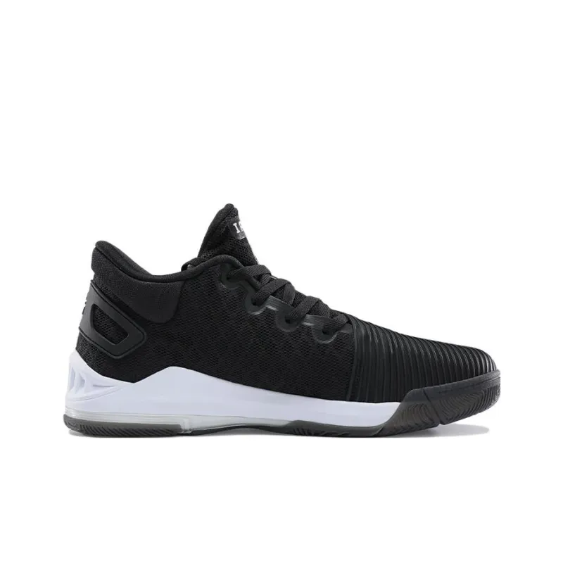 PEAK State Extremely Large Triangle 1.0 Basketball Shoes Men Mid Top Black-1
