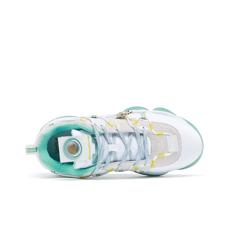 PEAK State Pole 6371 Casual Shoes Women's Low Top Baymax/Jadeite Green-3