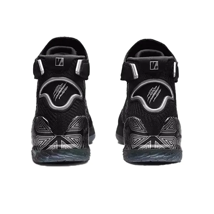 ANTA KT3 Basketball Shoes Men High Top Black/Silver-3