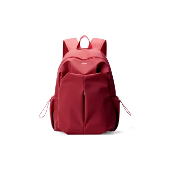WONHOX Fabric Backpack Laptop Bag Backpack Regular Unisex Black/Gray/Red/Pink Purple