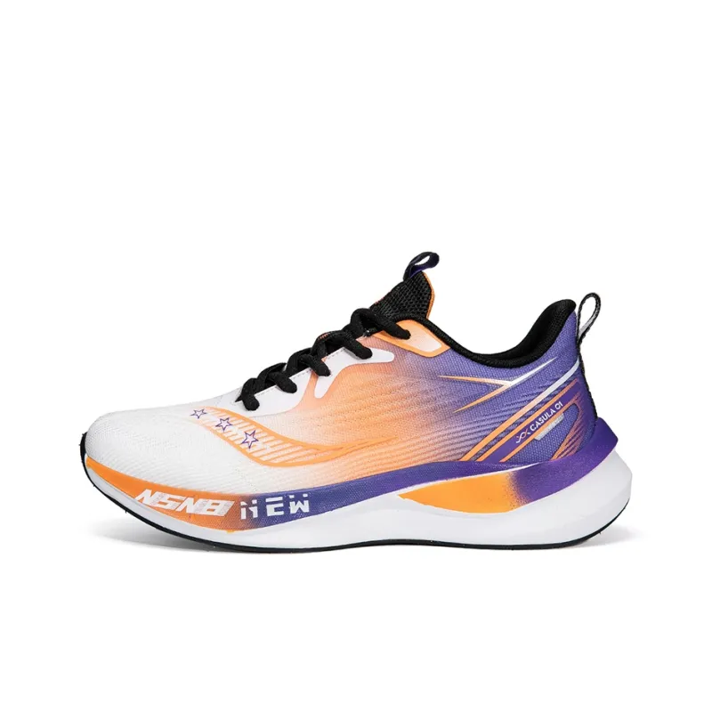 ANDEZHANMUSI Cushioning, Slip Resistant, And Abrasion Resistant Low Top Running Shoes Men's-0
