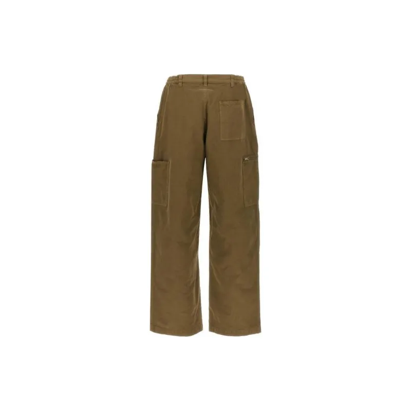 MM6 Maison Margiela Numbers Motif Wide Leg Trousers-1