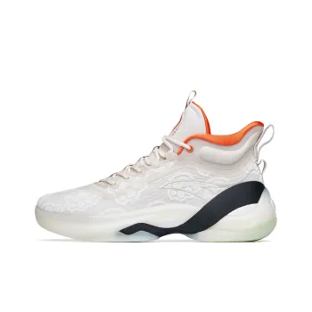 Anta KT7 KT 7 'CNY' Cushioning Anti Slip And Wear Resistant High Top Basketball Shoes Ecru