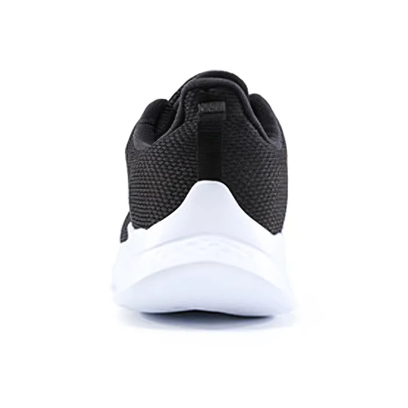 PEAK Qingyi Cushioning, Slip Resistant, And Abrasion Resistant Low Top Running Shoes Men's Black White-2