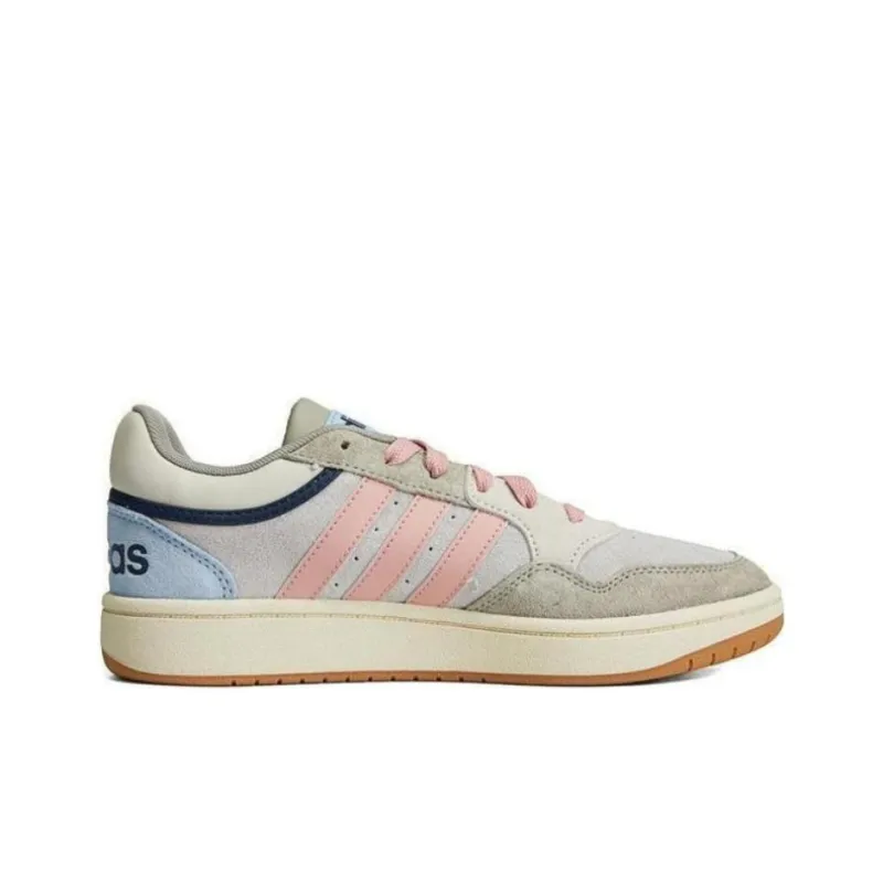 Adidas Hoops 3.0 Basketball Shoes 'Cream White Pink' Women's-1