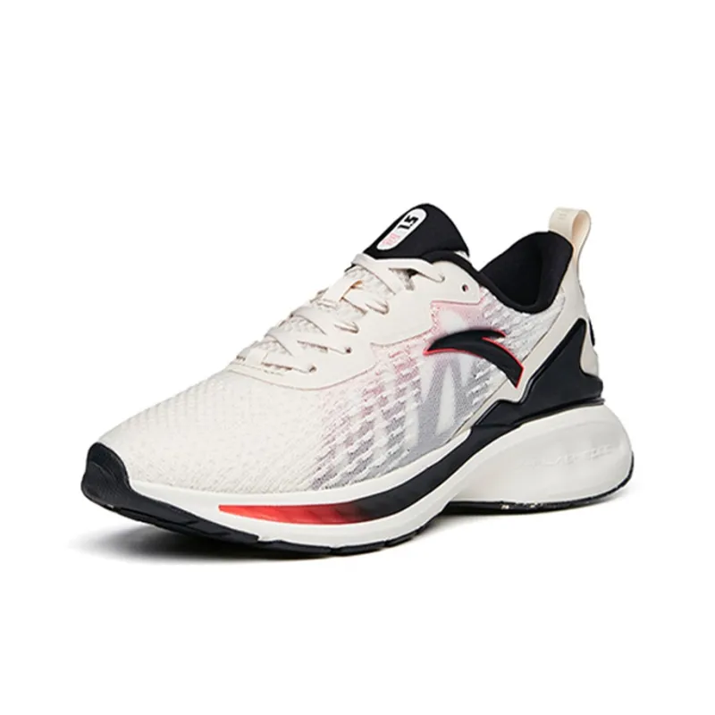 Anta Tron 1.5 Cushioning Anti-Slip And Wear-Resistant Low-Top Running Shoes Men's Gray Black-2