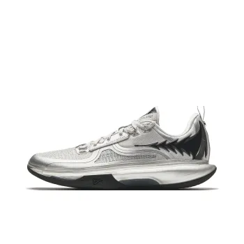 Anta GH5 Cushioning Rebound Low Top Basketball Shoes Men's Silver Black