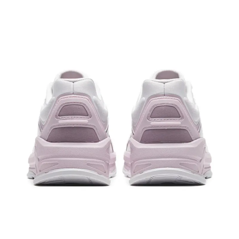 Anta Millennium Glacier Wear Resistant Low Top Chunky Sneakers Women's White Pink-3