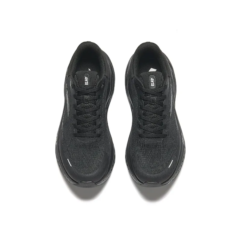 Anta Low Top Casual Running Shoes Men's Basic Black-2