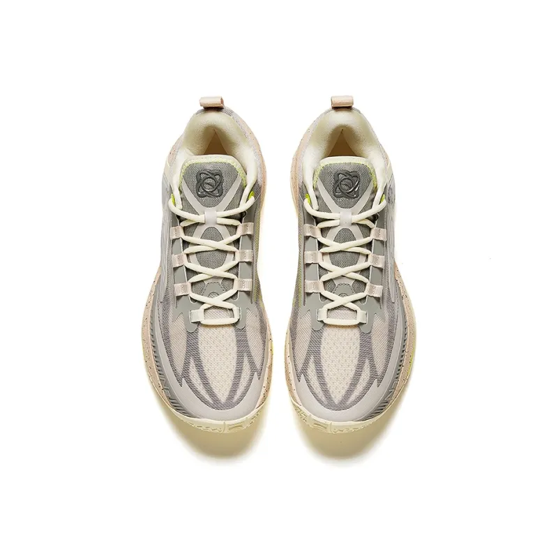 ANTA InstANTAneous 1 Basketball Shoes Men Low Top Gray White-2