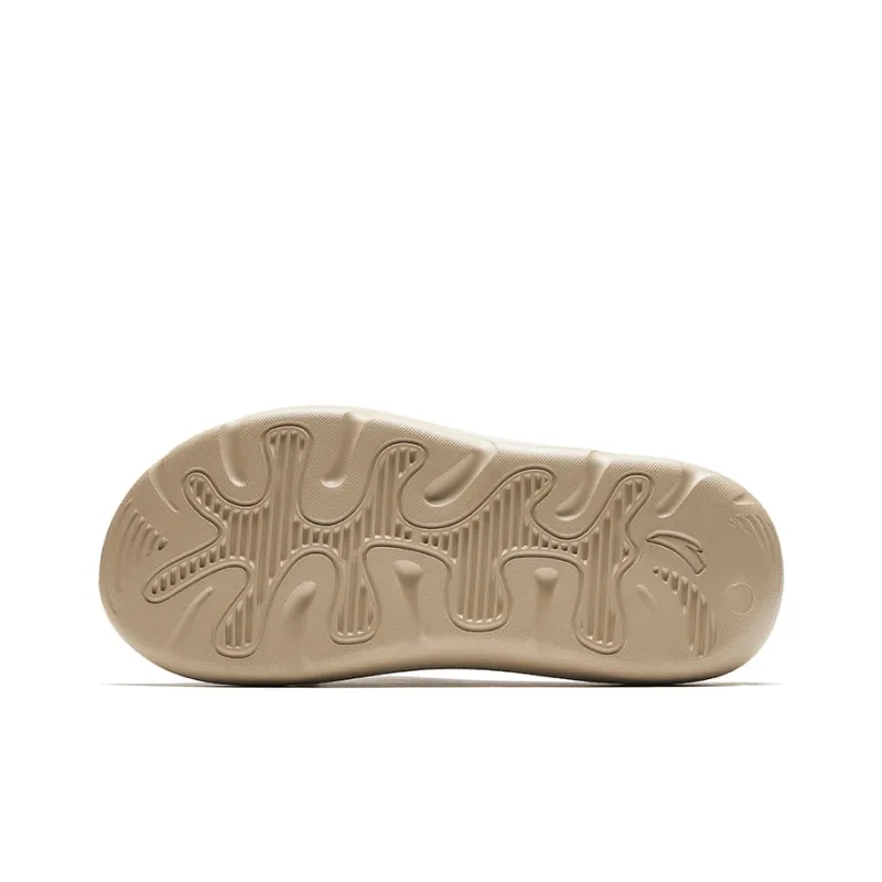 Anta C37 Series Slide Slippers Men's Ecru-3