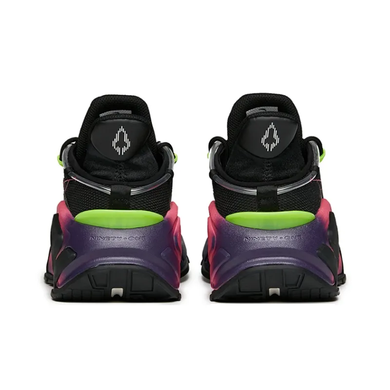 Anta AT91 Low Top Running Shoes Men's Black Pink-3