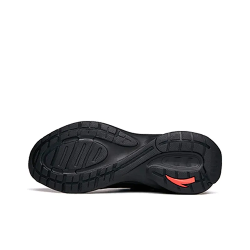 Anta Tron 1.5 Shock Absorbers With Slip Resistant And Abrasion Resistant Properties Low Top Running Shoes Men's Black-5