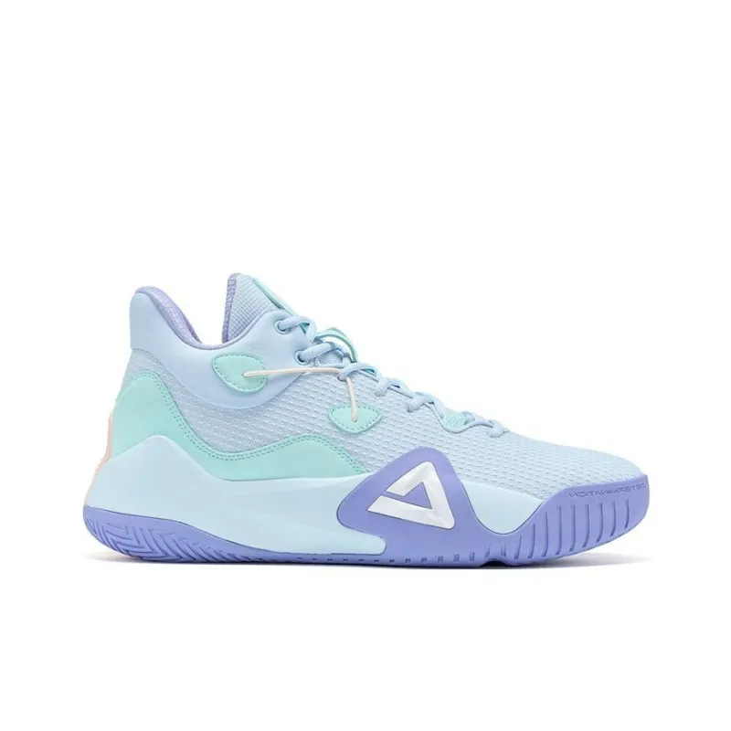 PEAK Sharp Marks Basketball Shoes Men Low Top Blue/Purple-1