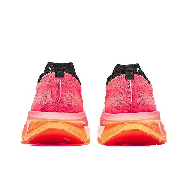 Anta Mach 4 Generation PRO Durable Breathable Lightweight Low Top Long Distance Running Shoes Men's Radiant Pink-3