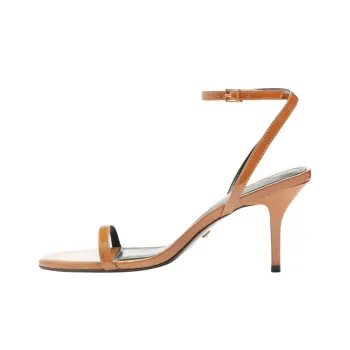 Schutz Melanie Strap Sandals 7.5cm Women's Brown