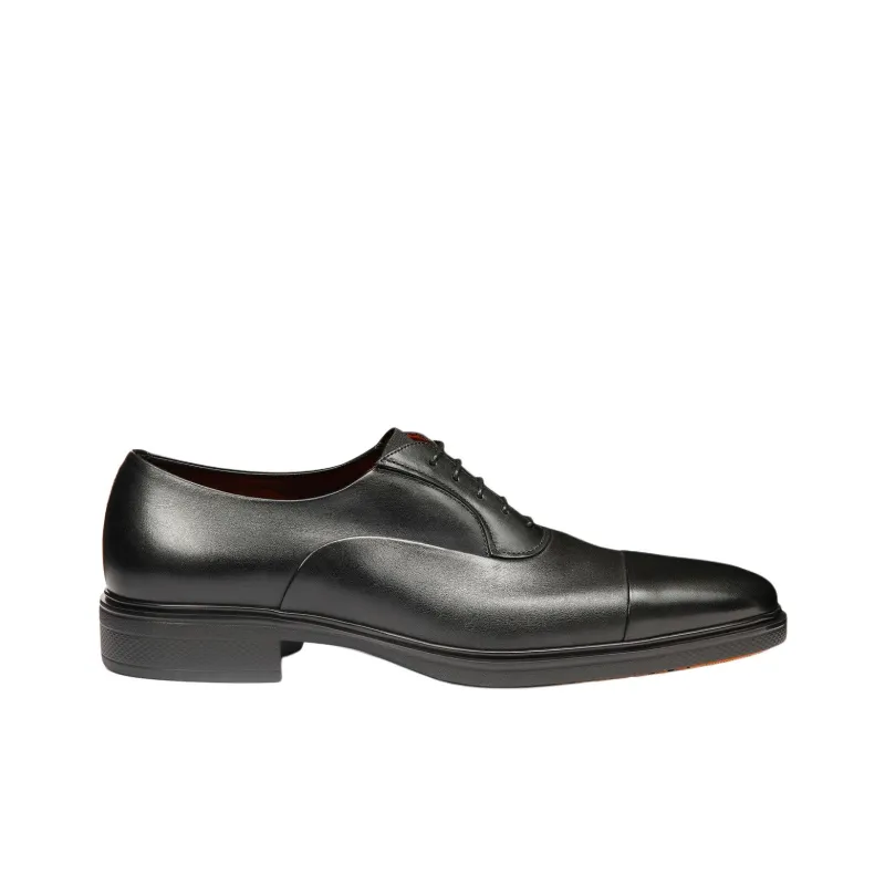 Santoni Easy Dress Shoes Men's Black-1