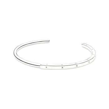 Pandora 925 Sterling Silver Bangles Unisex Silver