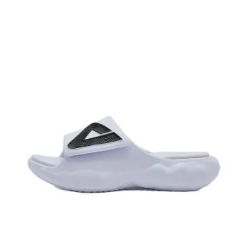 PEAK State Pole Cloud Slide Slippers Women's White Black