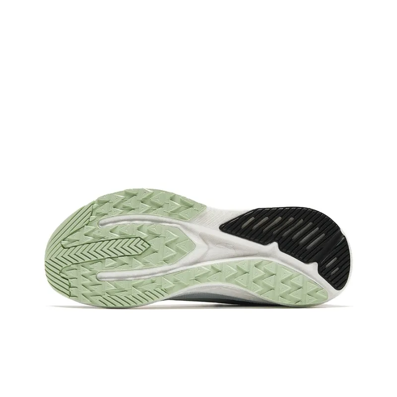 Anta CC Wear Resistant Low Top Casual Running Shoes Men's White Black-4