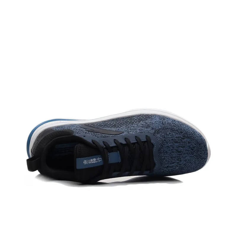 Anta God Walk 4 Cushioning Anti Slip And Wear Resistant Low Top Training Shoes Men's Black Blue-3