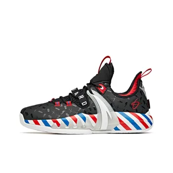 Anta GH2 Low Top Performance Basketball Shoes Men's Black White Red