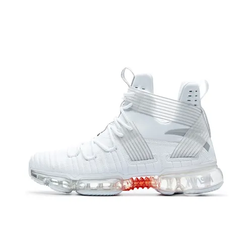 Anta SEEED Non slip Lightweight High Top Basketball Shoes Men's White