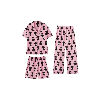 MIIOW Pajama Set Women's Fuchsia