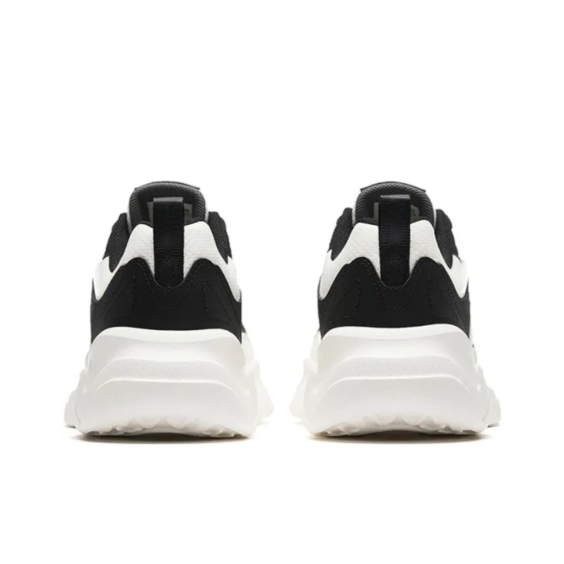 Anta Chaobai Gz Cushioning Anti Slip And Wear Resistant Low Top Casual Shoes Men's White Black-3