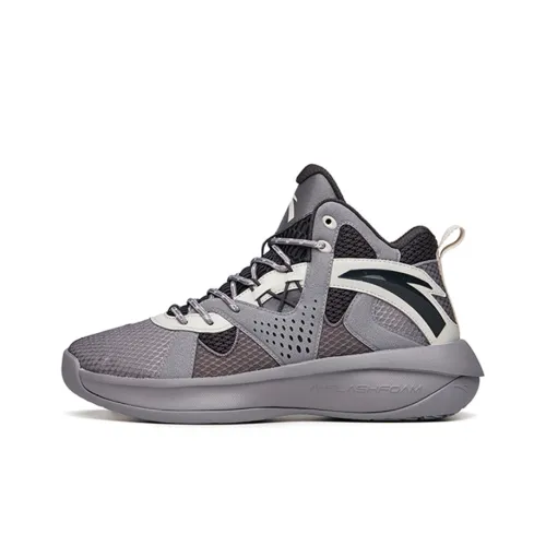 ANTA Wind Tunnel 2 Basketball Shoes Men High-Top Gray