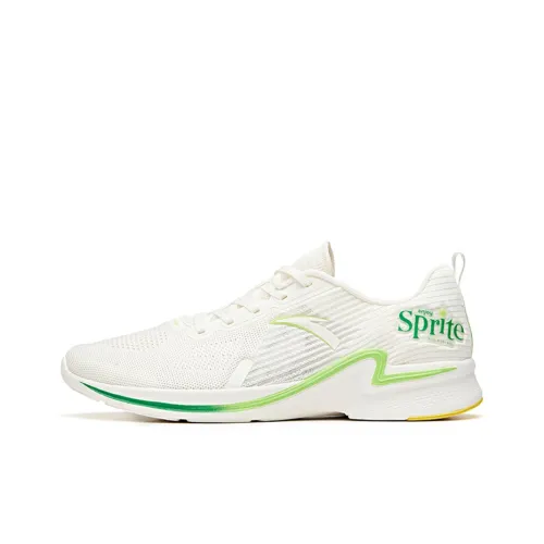 Anta Hydrogen Run II Cushioning Wear-Resistant Low-Top Running Shoes Men's Ivory White