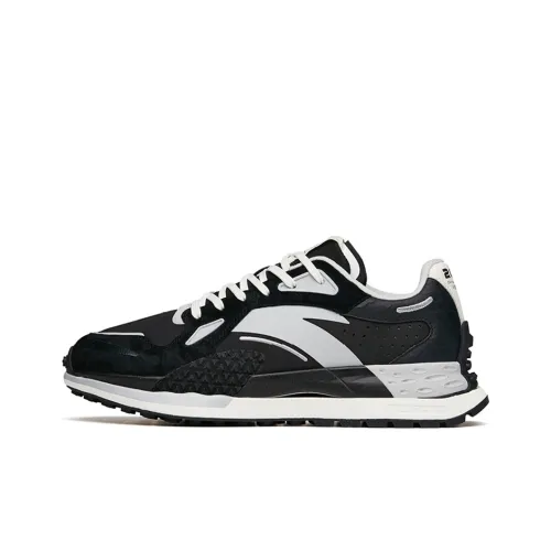 ANTA Star C202 Running Shoes Men Low-Top Black/White