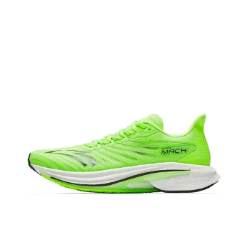 Anta MACH Mach 4.0 Low Top Nitrogen Technology Running Shoes Men's Digital Green