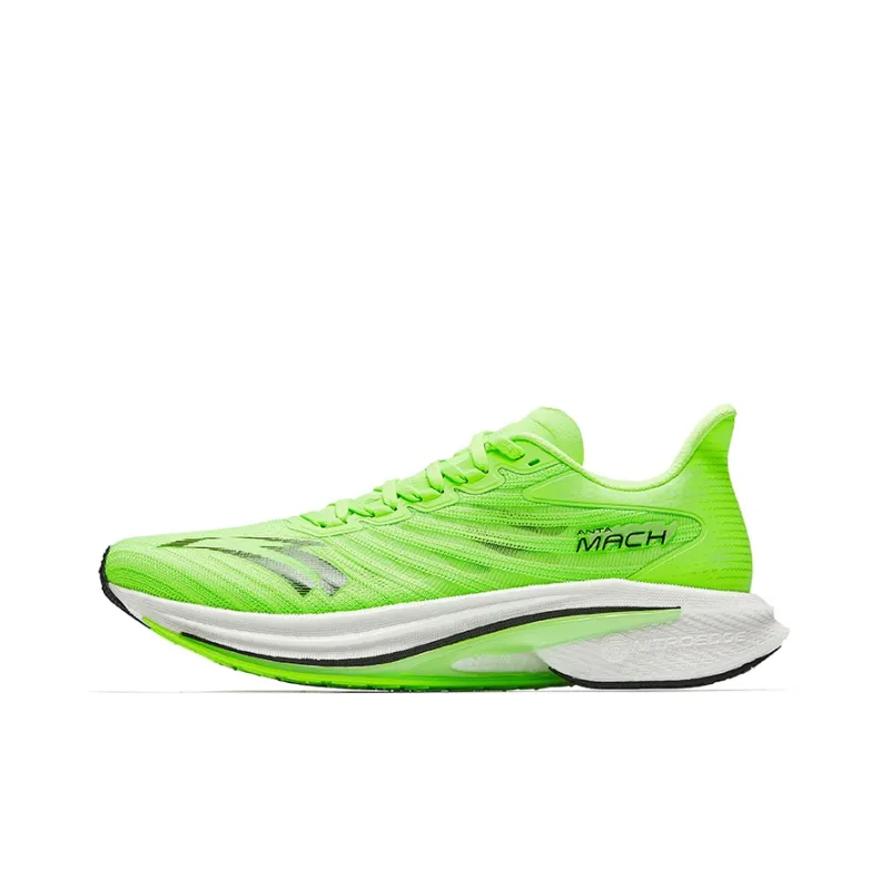 Anta MACH Mach 4.0 Low-Top Nitrogen Technology Running Shoes Men's Digital Green-0