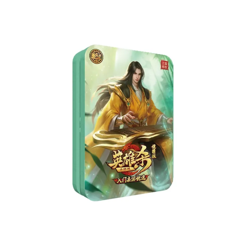 QCF Hero Kill Full Set Box Included Solid Card Mobile Version Iron Box Full Armed Board Games-6