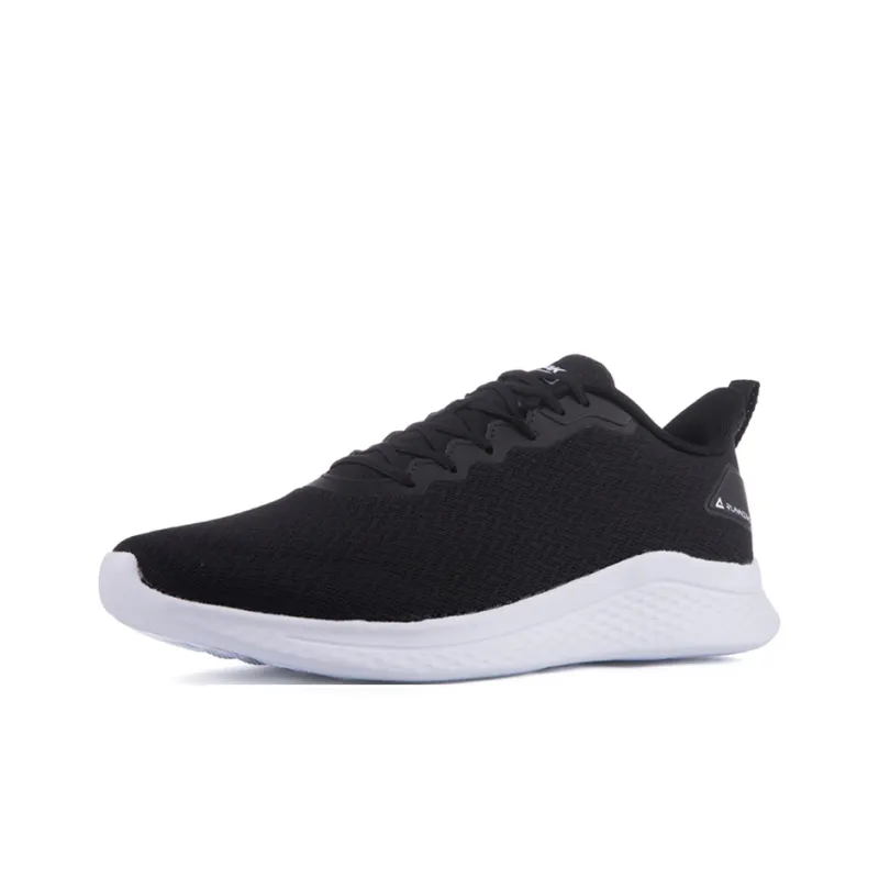 PEAK Qingyi Anti Slip And Wear Resistant Breathable Low Top Running Shoes Men's Black-1