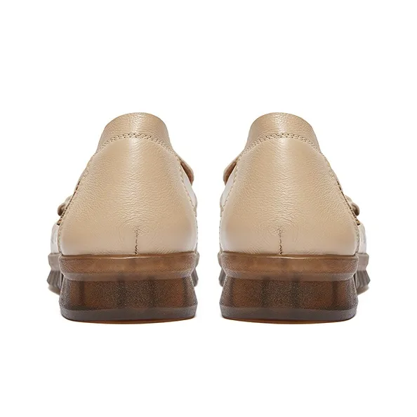 HANG TEN Loafers Women's Black/Apricot-8