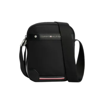 Tommy Hilfiger Polyester Crossbody Bag Shoulder Bag Men's Black