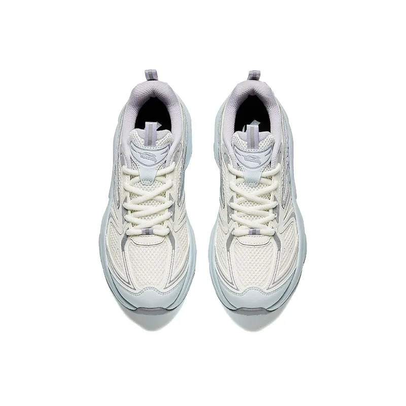 Anta Millennium Glacier Height Increasing Low Top Casual Shoes Women's White-2