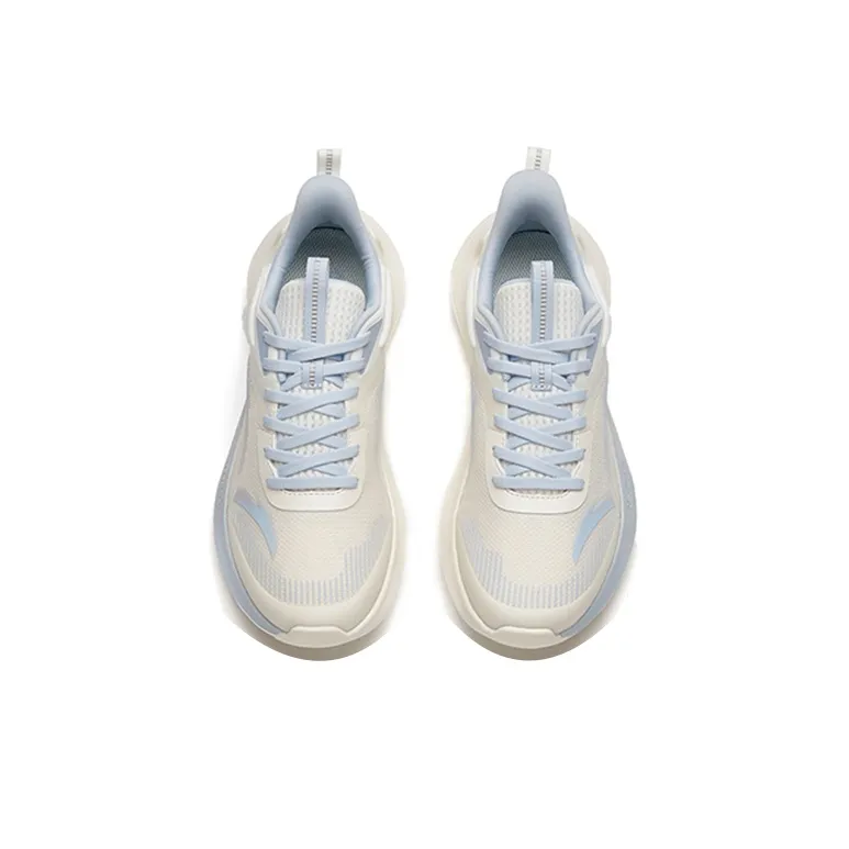 Anta DuCi1 Cushioning Anti-Slip And Wear-Resistant Low-Top Running Shoes Women's White Blue-3