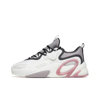 Anta AT91 Low Top Skateboard Shoes Women's White Gray