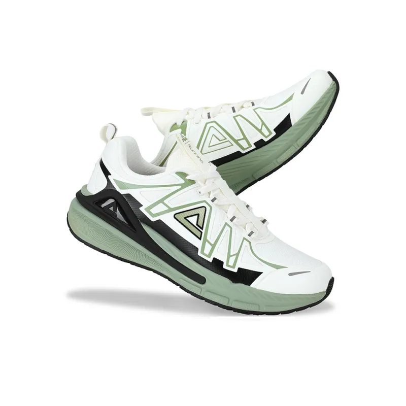 PEAK State Extreme 5.0 Running Shoes Men Low Top Ecru/Fruit Green-3