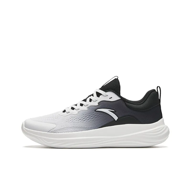 Anta Shenxing LITE Non slip Wear resistant Shock Absorption Low Top Training Shoes Men's White Black-0