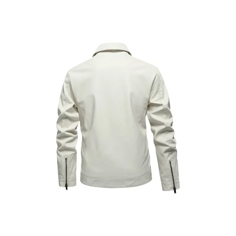 JEEP SPIRIT Leather Jacket Men's-3