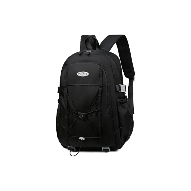 Cwatcun Nylon Backpack Regular Unisex White/Black-4